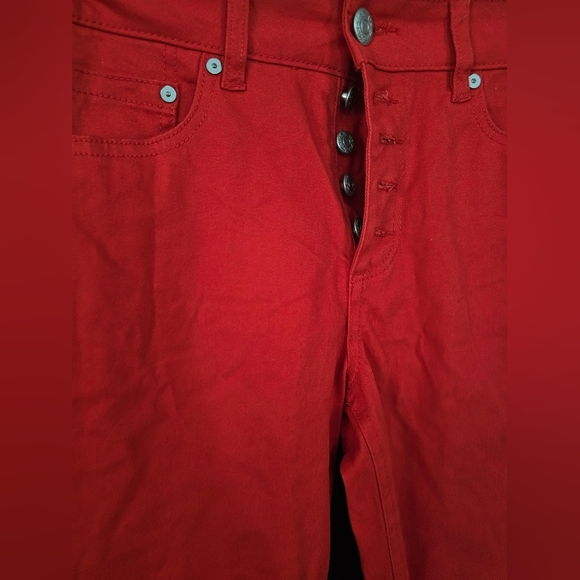 Beautiful Red High Waist Jeggings!!! - Picture 5 of 10